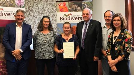 Bronte with WABSI and UWA representatives